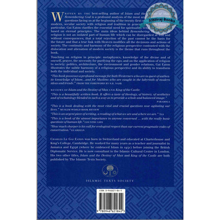 Remembering God: Reflections on Islam By Gai Eaton