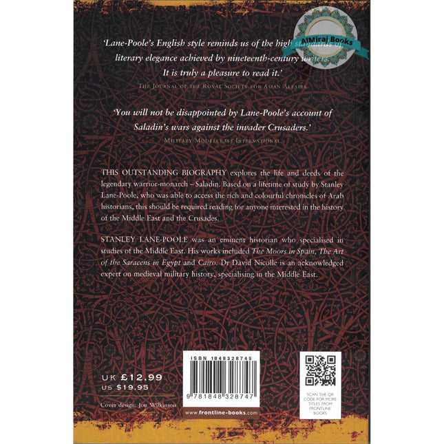 Saladin and the Fall of Jerusalem: Richard the Lionheart, the Crusades and the Battle for the Holy Land By Stanley Lane-Poole
