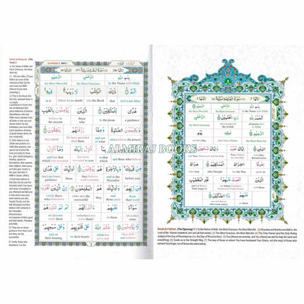 Study The Noble Quran Word-for-Word (Full Color in One Vol) By Dr. Muhsin Khan & Dr. Taqi-ud-Din Al-Hilali