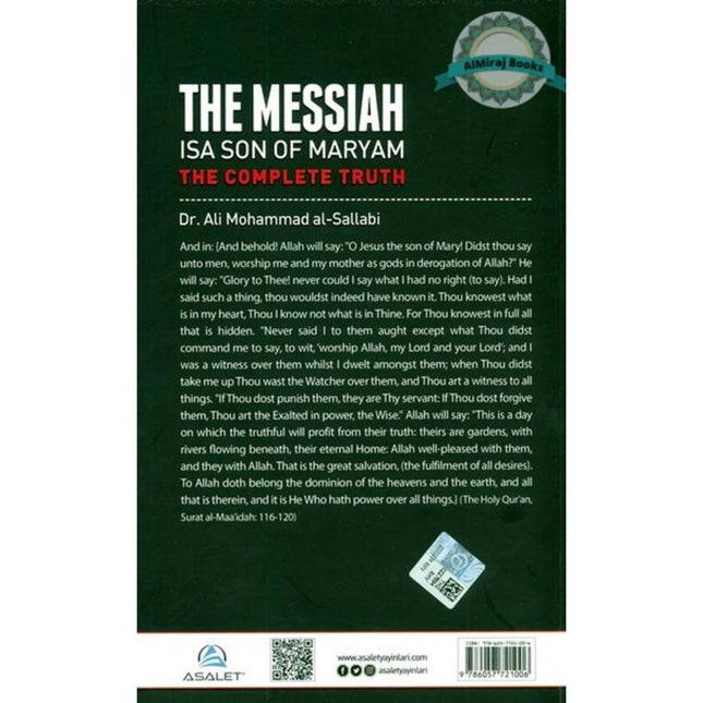 THE MESSIAH Isa Son Of Maryam : The Complete Truth By Dr.Ali Mohammad Al- Sallabi
