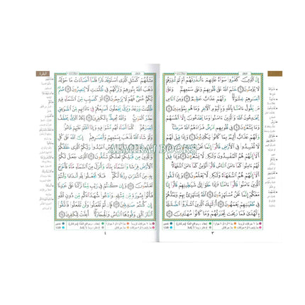 Tajweed Quran Arabic Only Medium Size-White Paper-Economic Edition