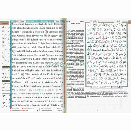 Tajweed Quran In Turkish Translation And Transliteration (Arabic To Turkish Translation And Transliteration)