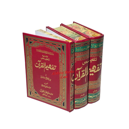 Talkhees Tafheem ul Quran (3 Vol Set) Urdu Language