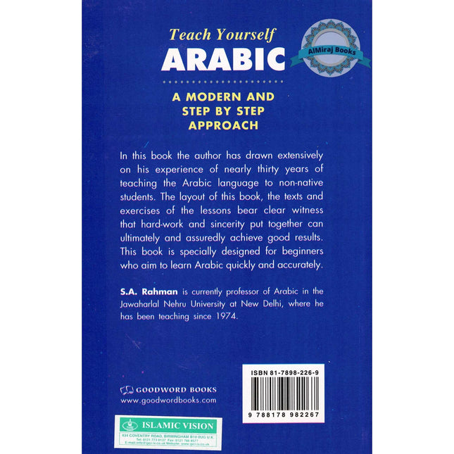 Teach Yourself Arabic By S.A Rehman
ISBN: 9788178982267