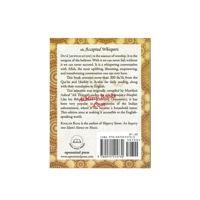 The Accepted Whispers Pocket Size English