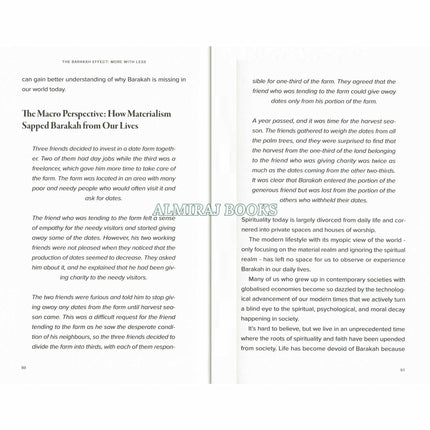 The Barakah Effect: More with Less Hardcover