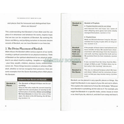 The Barakah Effect: More with Less Hardcover