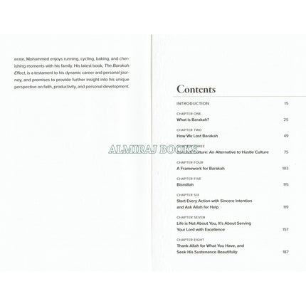 The Barakah Effect: More with Less Hardcover