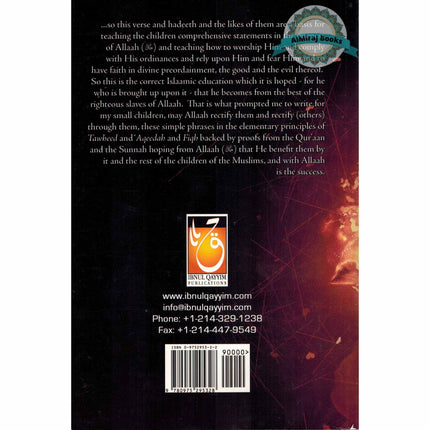 The Beneficial Elementary Principles in Tawheed, Fiqh and Aqeedah By Abu Abdir-Rahmaan Yahyaa Ibn Ali Al-Hajooree