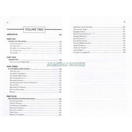 The Choice Islam and Christianity (Volume 1 & 2) By Ahmed deedat