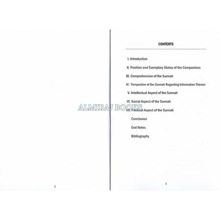 The Companions Understanding of Sunnah by Serkan Basaran