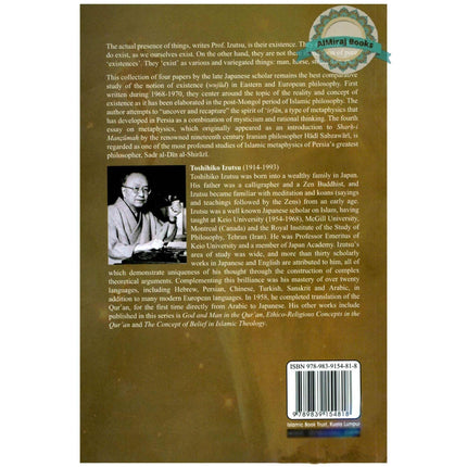 The Concept and Reality of Existence By Toshihiko Izutsu