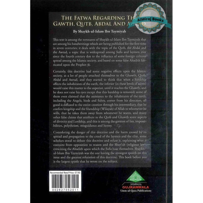 The Fatwa Regarding The Gawth, Qutb, Abdal And Awtad By Ibn Taymiyah