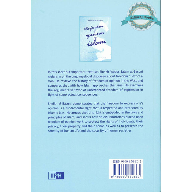 The Freedom of Opinion in Islam By Abdus-Salam al-Basuni