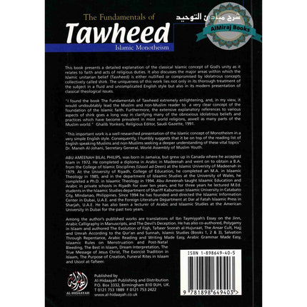 The Fundamentals of Tawheed By Dr Abu Amina Bilal Philips