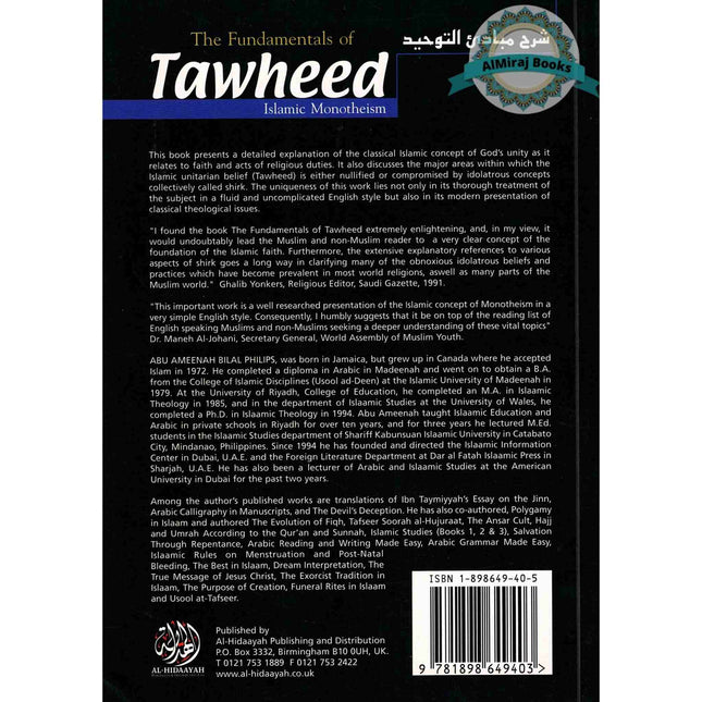 The Fundamentals of Tawheed By Dr Abu Amina Bilal Philips