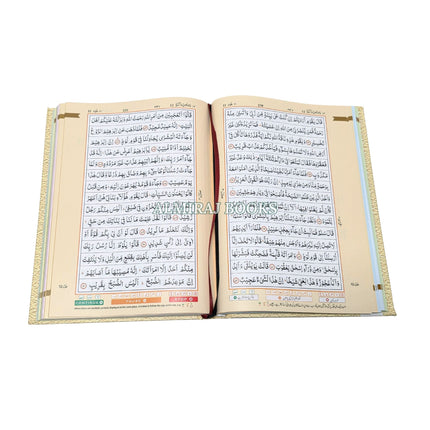 The Holy Quran Waqf Rules Colour Coded Ref 126-Waqf