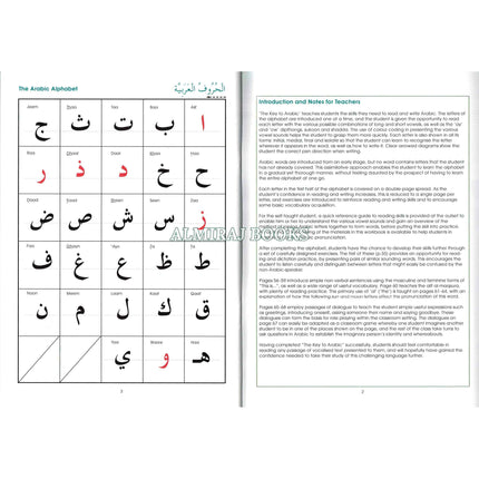 The Key to Arabic Book 1: Fast Track to Reading and Writing Arabic By Dr. Imran Hamza Alawiya