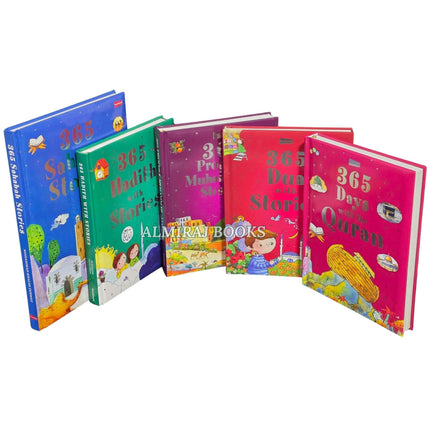 The Little Muslim 365 Day Journey Set of 5 Books.