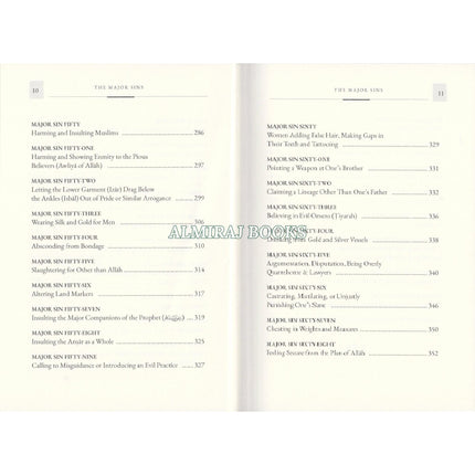 The Major Sins By Imam al-Dhahabi(d.748 AH)