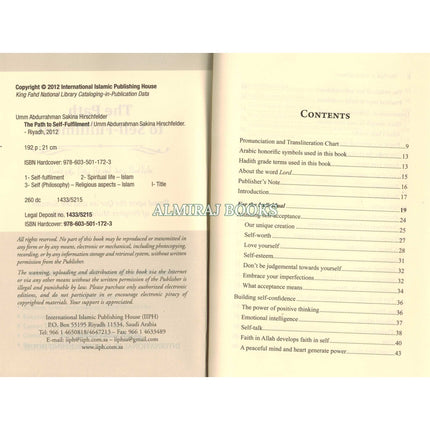 The Path to Self-Fulfilment By Umm Abdurrahman Sakina Hirschfelder