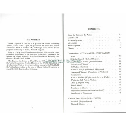 The Prescribed Prayer Made Simple (English and Arabic Edition) By Tajuddin B. Shu'aib