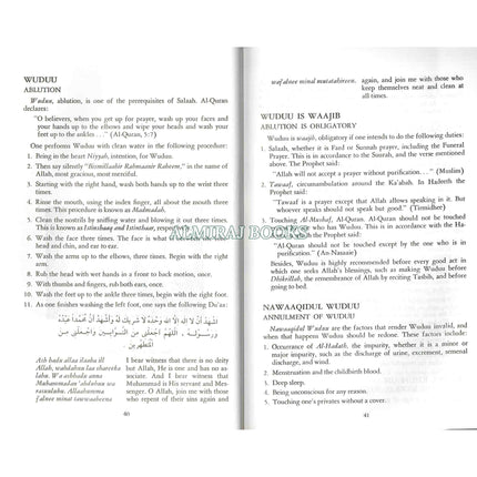 The Prescribed Prayer Made Simple (English and Arabic Edition) By Tajuddin B. Shu'aib