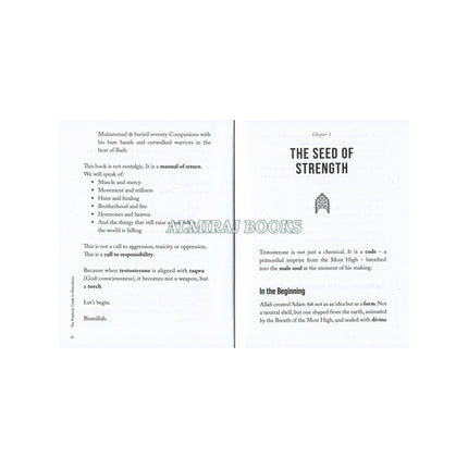 The Prophetic Guide to Masculinity The Essential Guide for Muslim Men
ISBN: 9781915357502