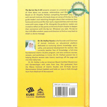 The Quran has it all By Haifaa Younis