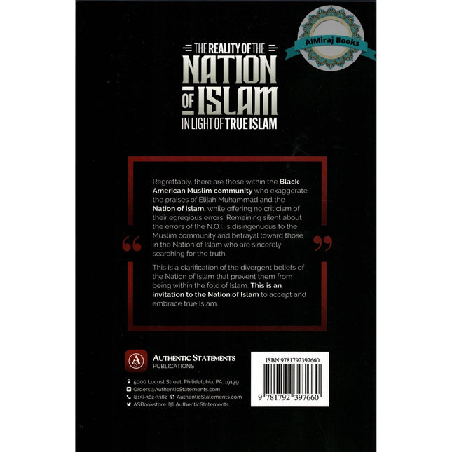 The Reality Of The Nation Of Islam In Light Of True Islam By Rasheed Barbee
