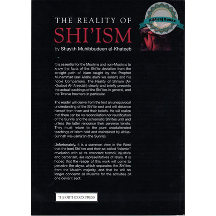 The Reality of Shi'sm By Shaykh Muhibbudeen al-Khateeb