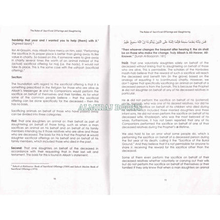 The Rules of Sacrificial Offerings and Slaughtering By Imaam Muhammad Bin Saalih Al-Uthaimeen