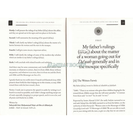 The Ruling on A Woman Going Out For Dawah