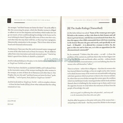 The Ruling on A Woman Going Out For Dawah