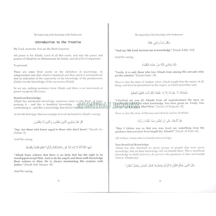 The Superiority Of The Knowledge Of The Predecessors Over the Knowledge Of the Successors By Ibn Rajab al-Hanbali