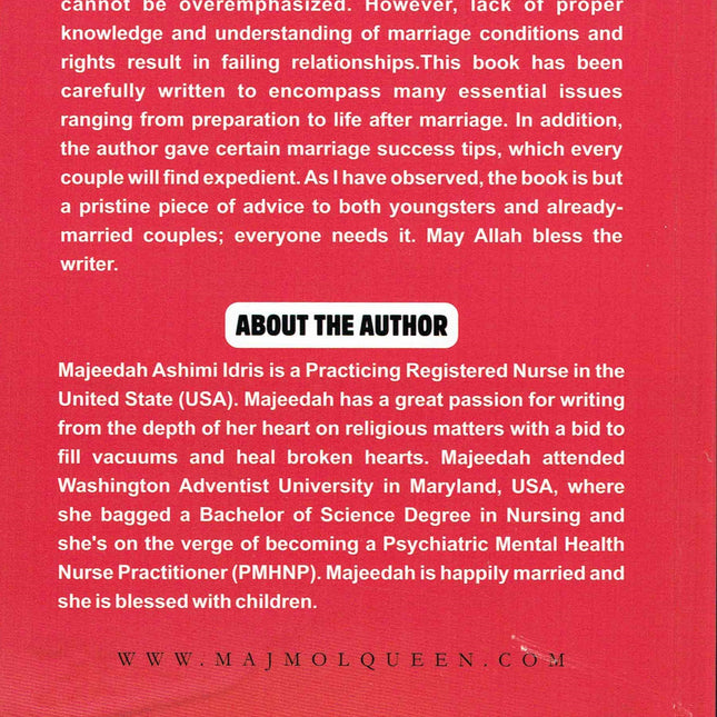 Towards A Successful Marriage By Majeedah Ashim Idris