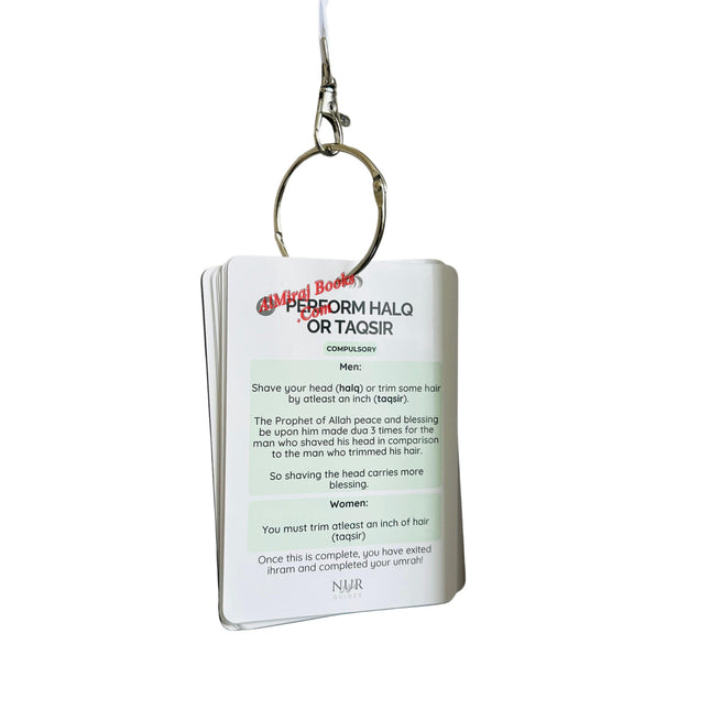 Umrah Flashcards + Lanyard