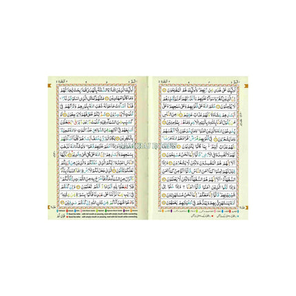 The Holy Quran Tajweed Rules with Colour Coded (Pocket Size) (Persian/Urdu script)