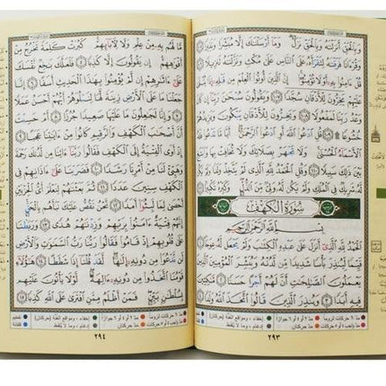 Tajweed Quran Small Size (Yellow Color),9789933573423,