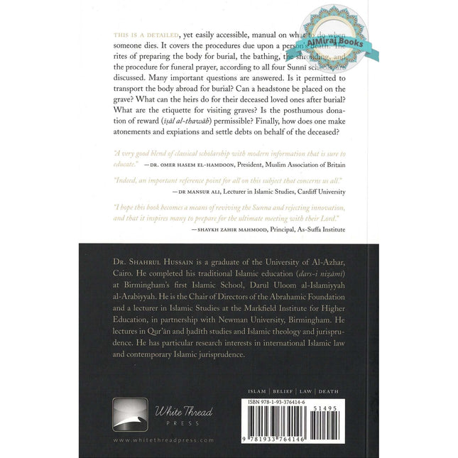 What the Living Can do for the Dead By Dr Shahrul Hussain