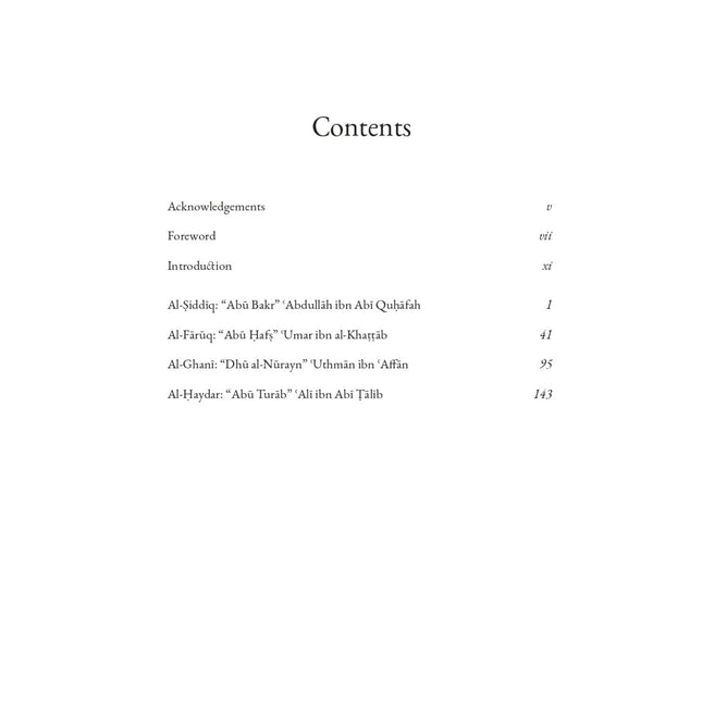 Al-Rashidun: The Way of the Rightly Guided by Omar Suleiman