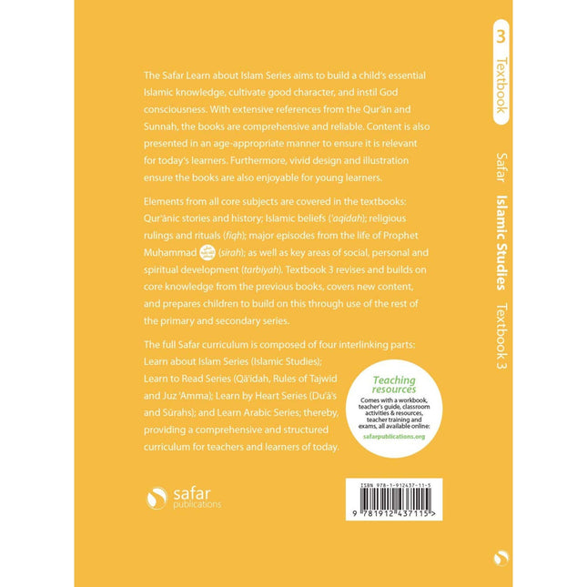 Safar Teacher's Guide for Islamic Studies: Level 3
