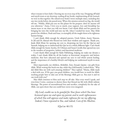 The Quranic Prescription: Unlocking the Secrets to Optimal Health