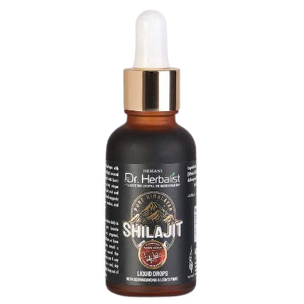 Dr. Herbalist Pure Himalayan Shilajit Liquid Drops