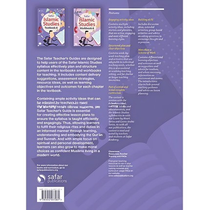 Safar Teacher's Guide for Islamic Studies: Level 6