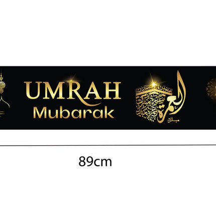 Umrah Mubarak,Hajj Mubarak,Baloon ,Banner Bunting Decorative wall Hanging