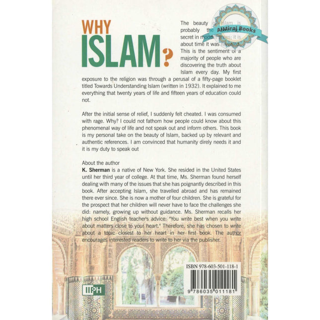 Why Islam? American Revert-to-islam Answers by K Sherman